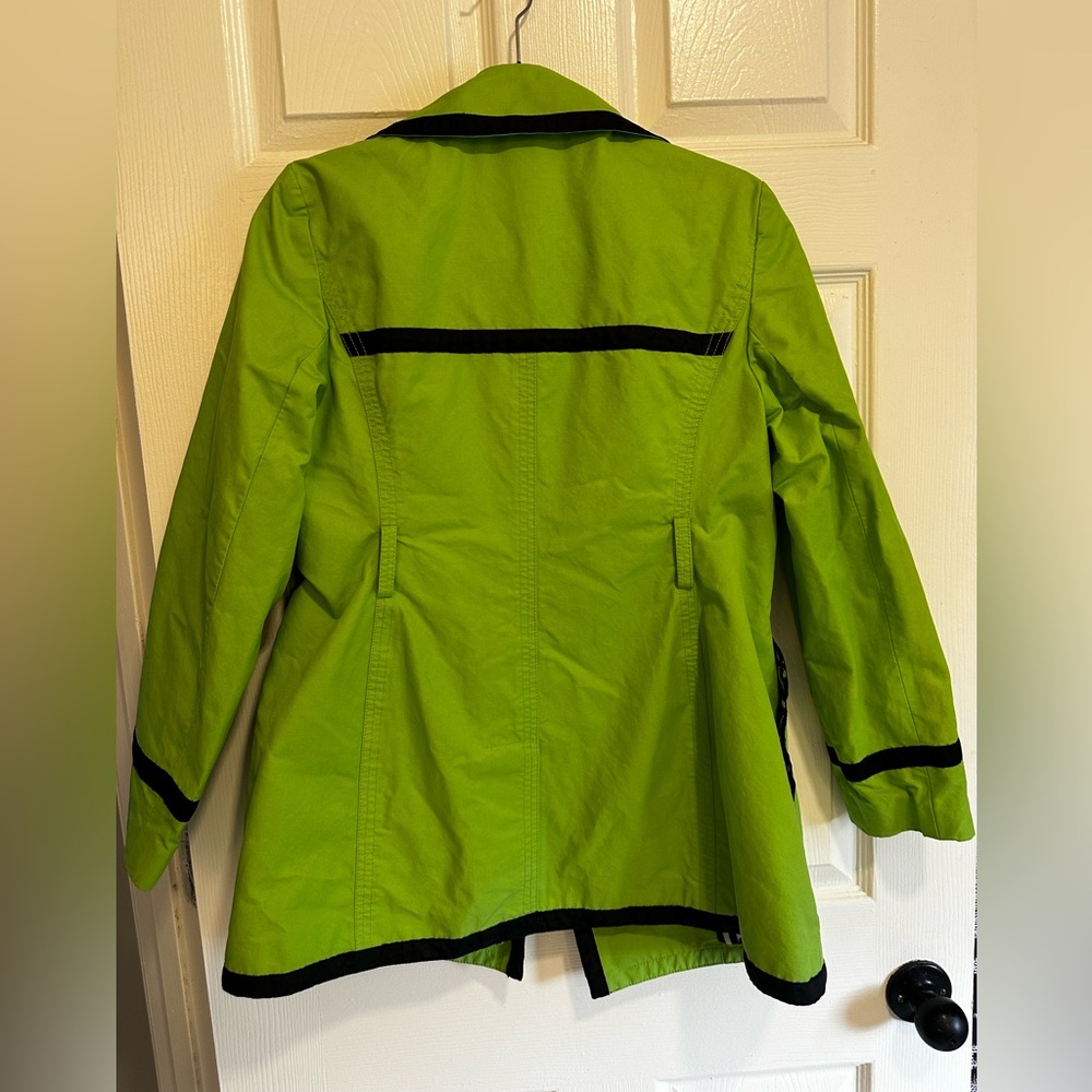 Harold’s Women’s Vintage Lime Green Jacket With Belt In Women’s Medium - Picture 11 of 14
